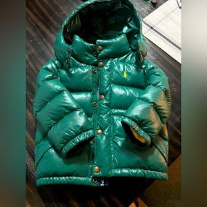 Ralph Lauren Polo Puffer Coat Toddler Sz 2T